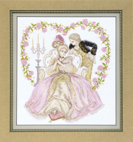 Counted Cross Stitch Kit Couple in love DIY Crystal Art