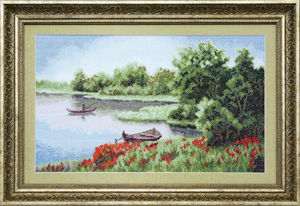 Counted Cross Stitch Kit Summer landscape DIY