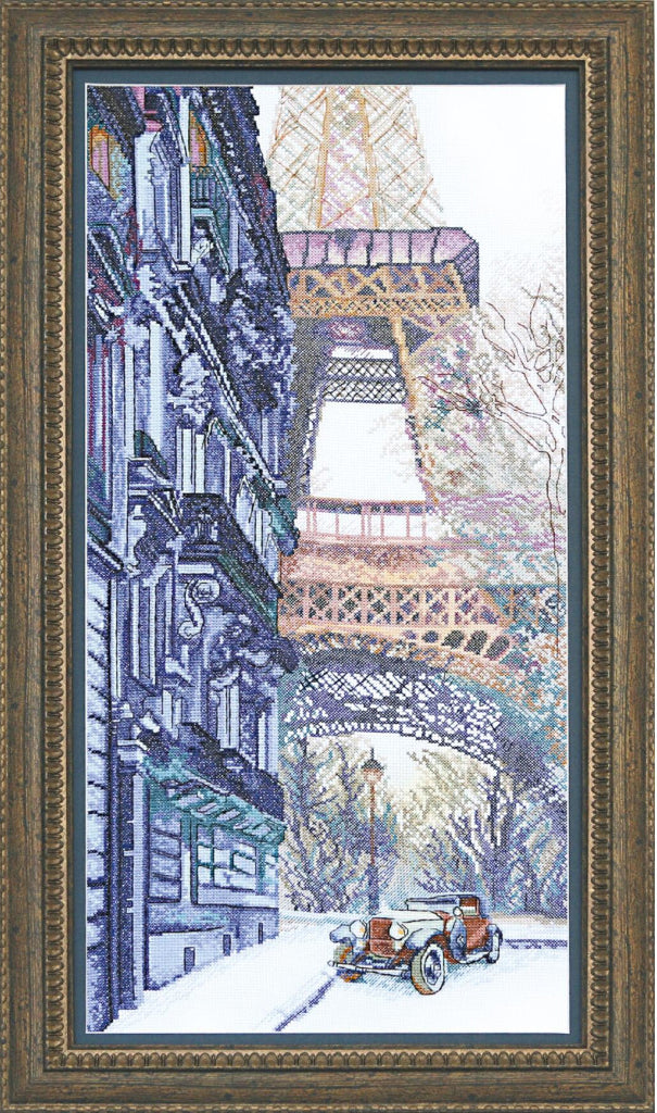 Counted Cross Stitch Kit Paris DIY