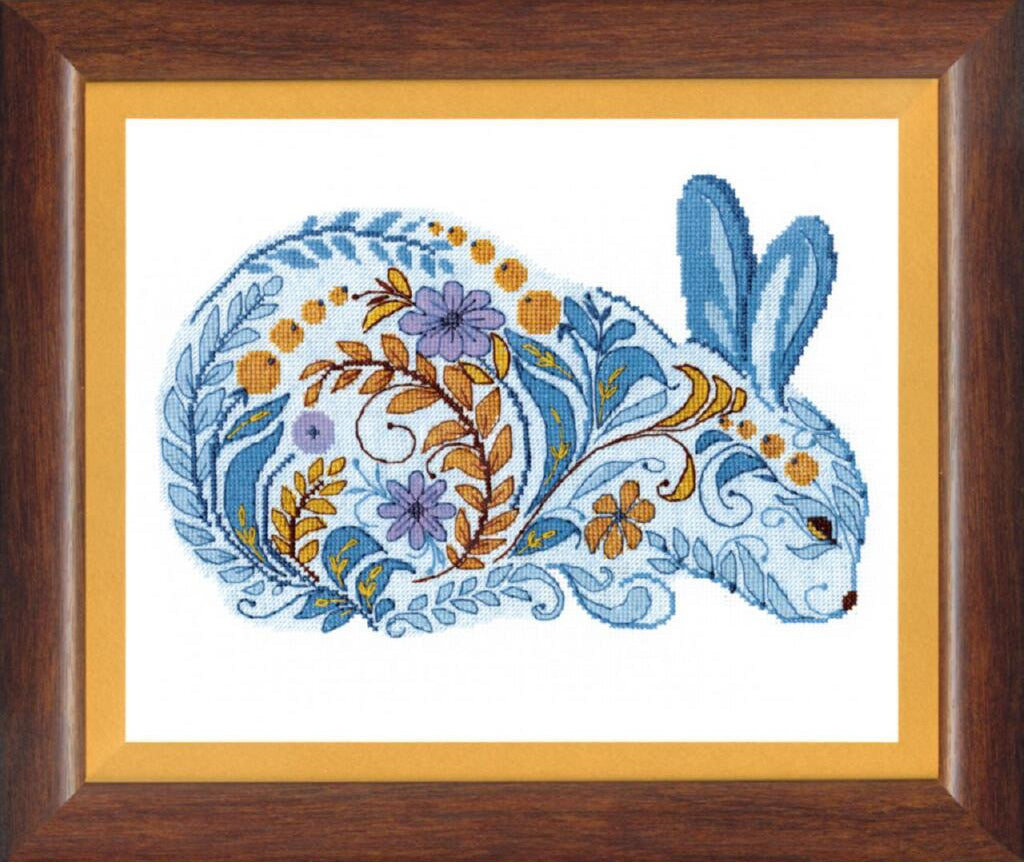 Counted Cross Stitch Kit Hare DIY