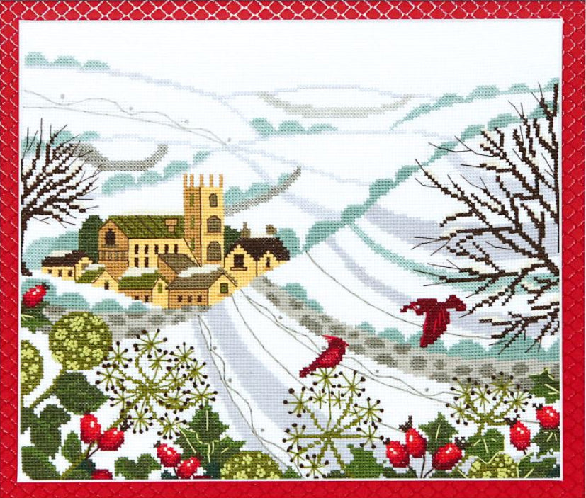 Counted Cross Stitch Kit Winter tale DIY
