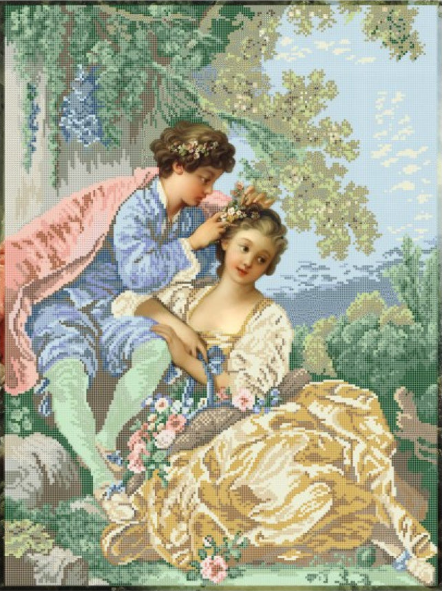 Big Full Bead Embroidery Kit Date DIY