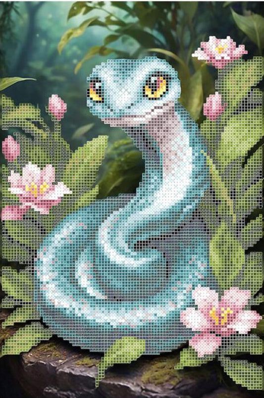 Bead Embroidery Kit Snake DIY