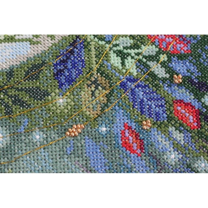 Counted Cross stitch kit World tree DIY Unprinted canvas - DIY-craftkits