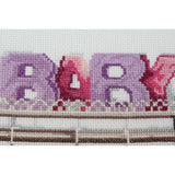 Counted Cross stitch kit Baby Girl DIY Unprinted canvas - DIY-craftkits