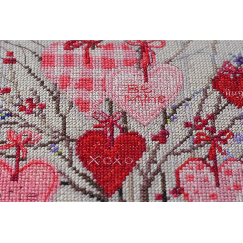 Counted Cross stitch kit Gently DIY Unprinted canvas - DIY-craftkits