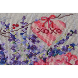 Counted Cross stitch kit Gently DIY Unprinted canvas - DIY-craftkits