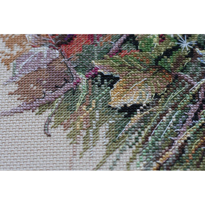 Counted Cross stitch kit Breath of the forest DIY Unprinted canvas - DIY-craftkits