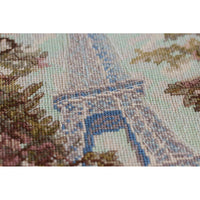 Counted Cross stitch kit Paris DIY Unprinted canvas - DIY-craftkits