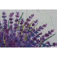 Counted Cross stitch kit Provence scent DIY Unprinted canvas - DIY-craftkits