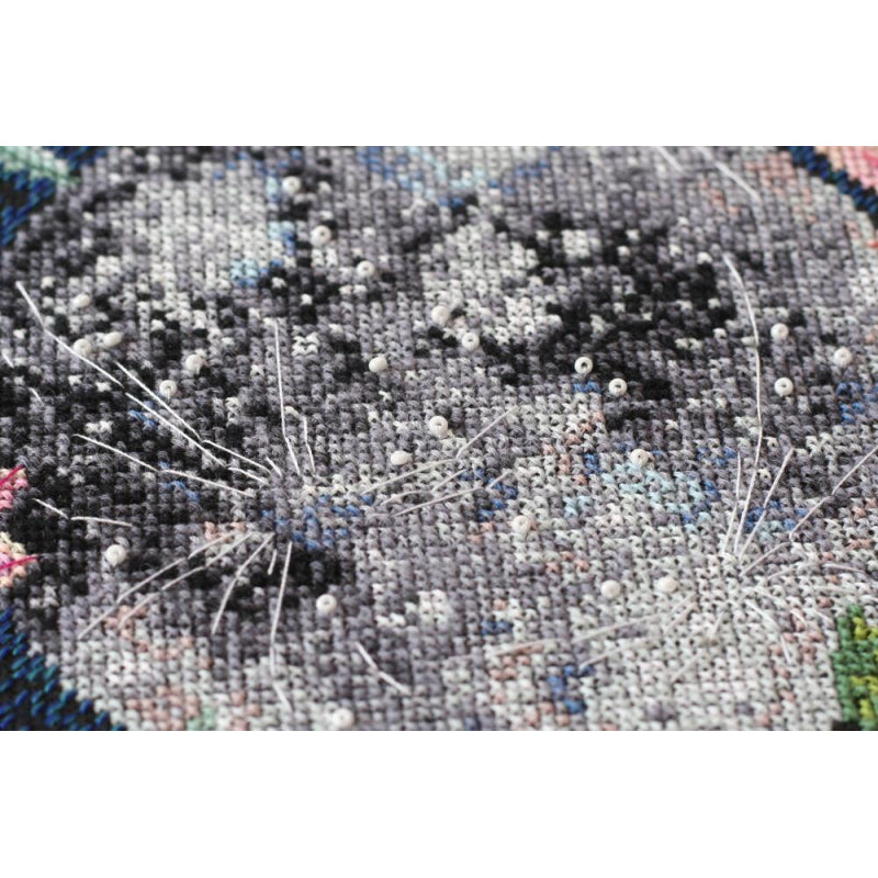 Counted Cross stitch kit Moon secrets DIY Unprinted canvas - DIY-craftkits