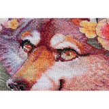 Counted Cross stitch kit Dog DIY Unprinted canvas - DIY-craftkits