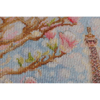 Counted Cross stitch kit Morning in Paris DIY Unprinted canvas - DIY-craftkits