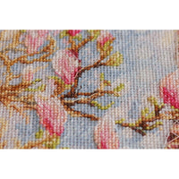 Counted Cross stitch kit Morning in Paris DIY Unprinted canvas - DIY-craftkits