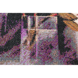 Counted Cross stitch kit Flowers DIY Unprinted canvas - DIY-craftkits