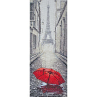 Counted Cross stitch kit Paints of Paris DIY Unprinted canvas - DIY-craftkits