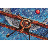 Counted Cross stitch kit Above the clouds DIY Unprinted canvas - DIY-craftkits