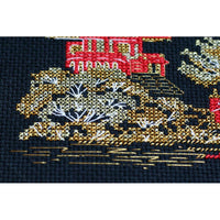 Counted Cross stitch kit Japan DIY Unprinted canvas - DIY-craftkits