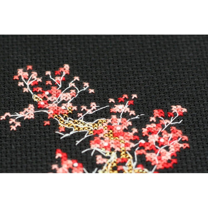 Counted Cross stitch kit Japan DIY Unprinted canvas - DIY-craftkits