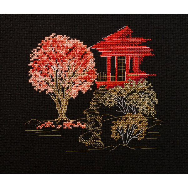 Counted Cross stitch kit Japan DIY Unprinted canvas - DIY-craftkits