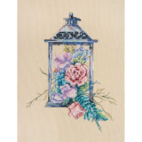 Counted Cross stitch kit Gentle light DIY Unprinted canvas - DIY-craftkits