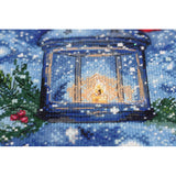 Counted Cross stitch kit Gaudete DIY Unprinted canvas - DIY-craftkits