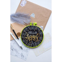 Counted Cross stitch kit Spring DIY Unprinted canvas - DIY-craftkits