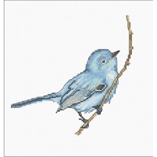 Counted Cross stitch kit Songbird Luca-S DIY Unprinted canvas - DIY-craftkits