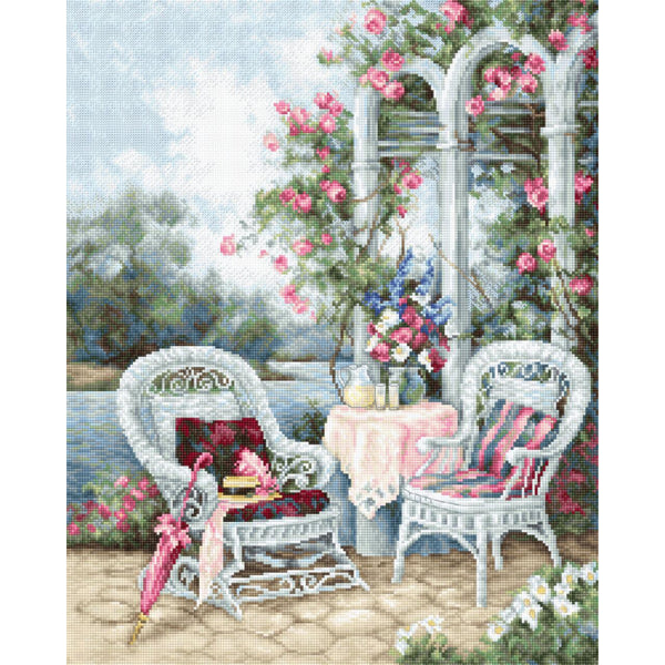 Counted Cross stitch kit Victorian memories Luca-S DIY Unprinted canvas - DIY-craftkits