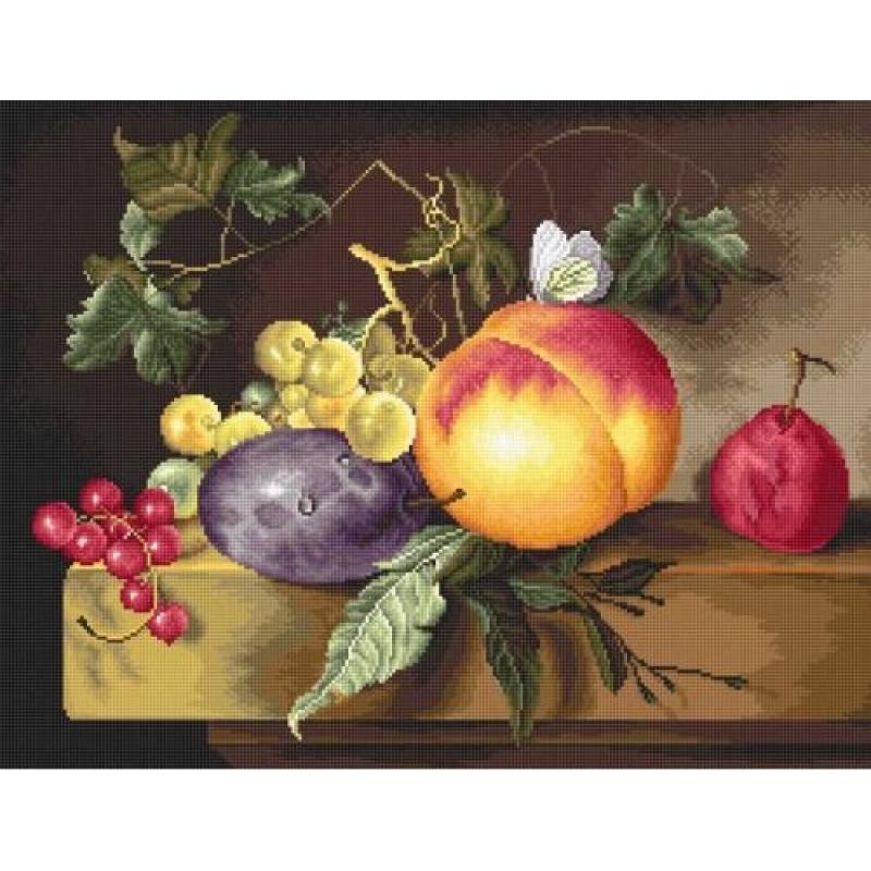 Counted Cross stitch kit Still life Luca-S DIY Unprinted canvas - DIY-craftkits