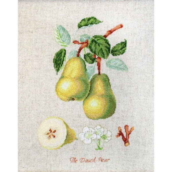 Counted Cross stitch kit Pears Luca-S DIY Unprinted canvas (Aida) - DIY-craftkits