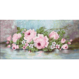 Gobelin kit Tapestry kit Roses Luca-S DIY Unprinted canvas - DIY-craftkits