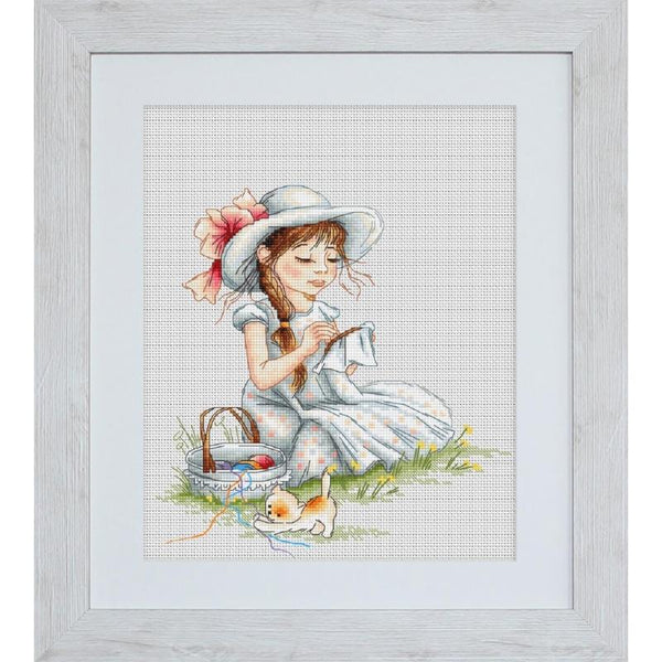 Counted Cross stitch kit Embroidery Luca-S DIY Unprinted canvas - DIY-craftkits
