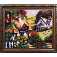 Bead embroidery kit Fabulous landscape DIY Beadwork Beading Bead stitching - DIY-craftkits