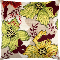 Tapestry Needlepoint pillow kit "Catalonia" DIY Printed canvas - DIY-craftkits