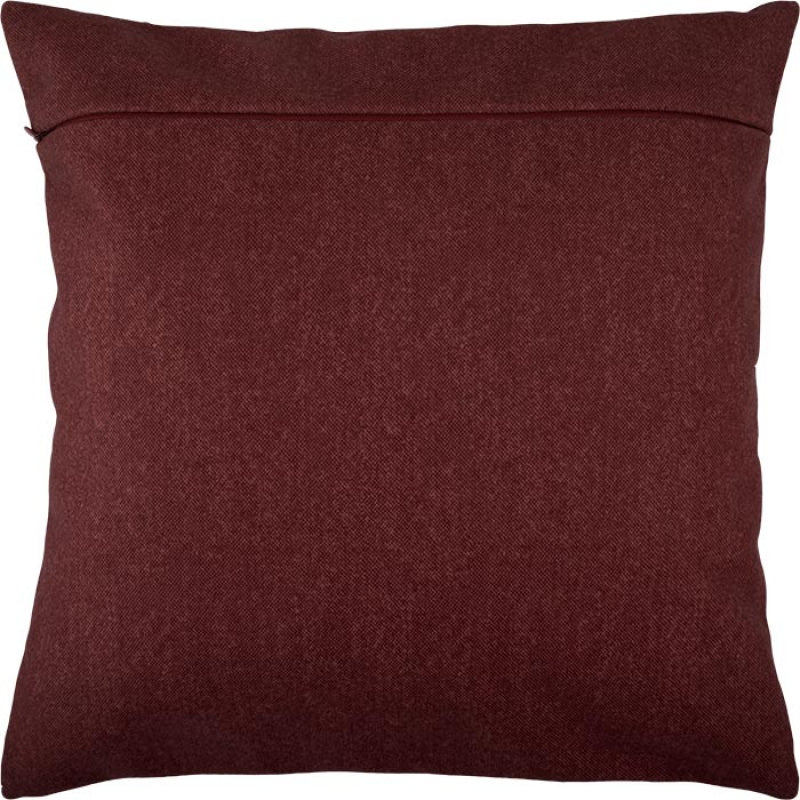 Universal back for DIY pillow 40x40 cm (16"x16") Color Red - DIY-craftkits