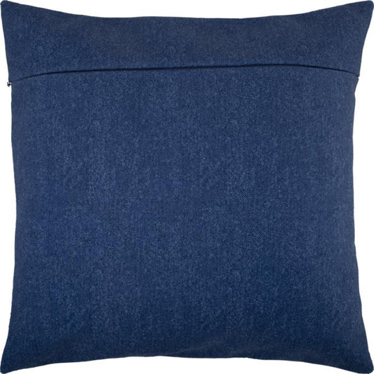 Universal back for DIY pillow 40x40 cm (16"x16") Color Blue - DIY-craftkits