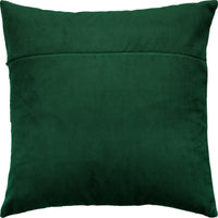 Universal Velvet back for DIY pillow 40x40 cm (16"x16") Color Emerald - DIY-craftkits