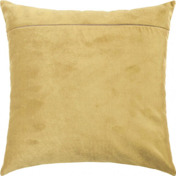 Universal Velvet back for DIY pillow 40x40 cm (16"x16") Color Light gold - DIY-craftkits