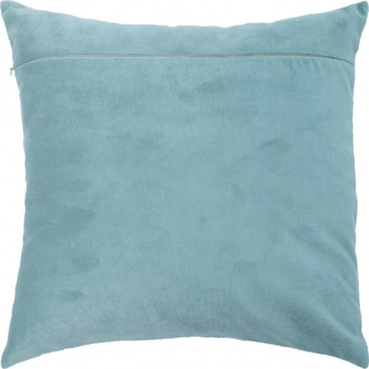 Universal Velvet back for DIY pillow 40x40 cm (16"x16") Color Light blue - DIY-craftkits