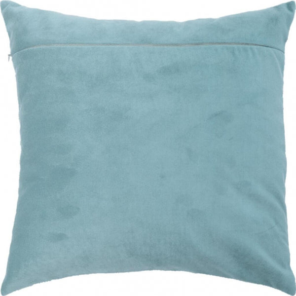 Universal Velvet back for DIY pillow 40x40 cm (16"x16") Color Light blue - DIY-craftkits